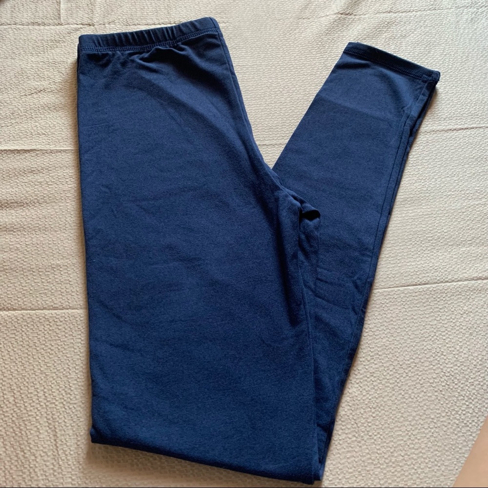 Navy workout leggings